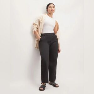 EVERLANE The Easy Pant In Black Size XXS